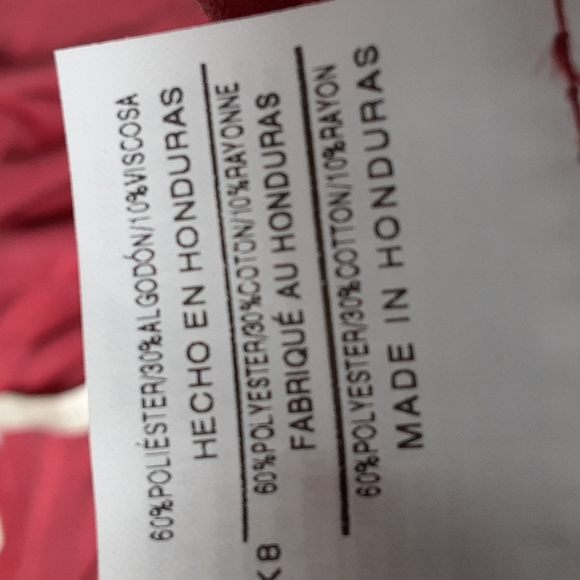 🎈SALE🎈 Sz L CHAMPION Short Sleeve Reddish pink T-shirt New w Riptag - Picture 12 of 12